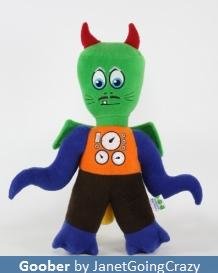 The final creation of GOOBER from happytoymachine.com