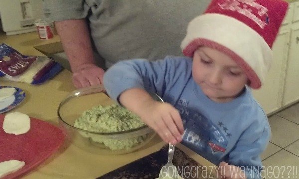 Boy making a Yakimaniac Veggie Martian #veggiekids