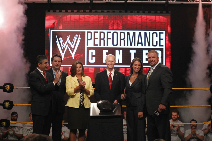 WWE Performance Center opening #wwemoms