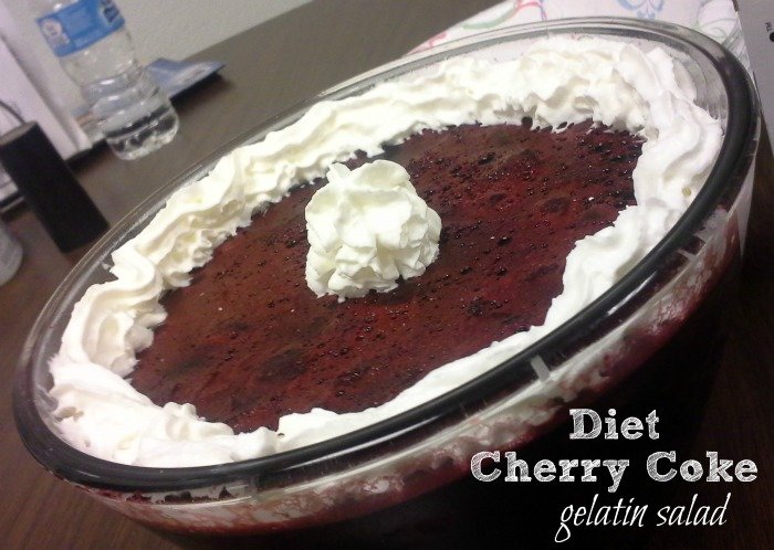 Diet Cherry Coke gelatin salad #ShareItForward #shop #CollectiveBias